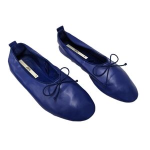 Zara Royal Blue Ballet Flats